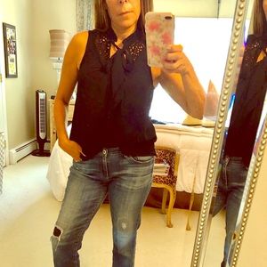 Anthropologie Maeve sleeveless blouse